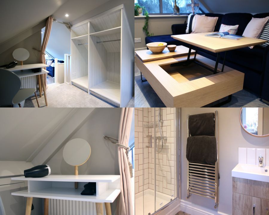 Space saving furniture clever design