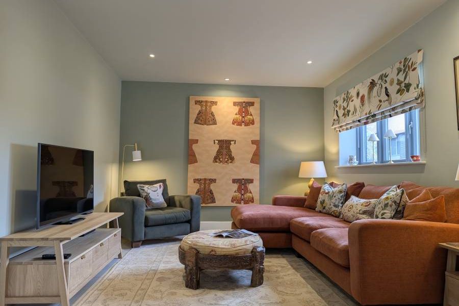 Transitional Living Room