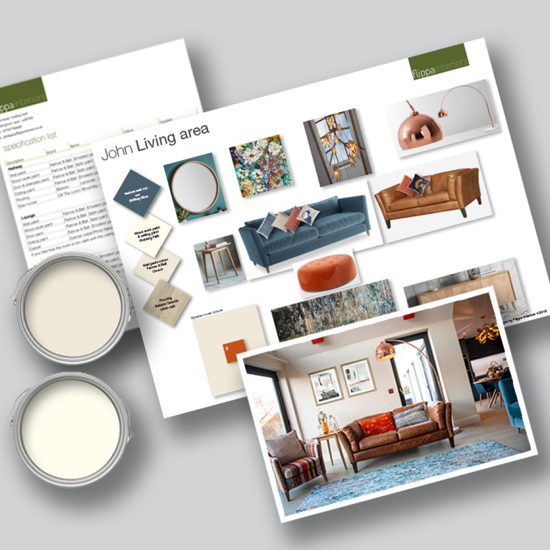 interior design mood board